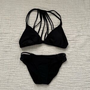 Xhilaration Black Bikini Set
